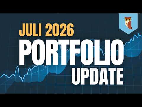 1.000€ pro Monat ohne Überstunden? Der Weg zu 100.000€ | Portfolio Update Juli 2026