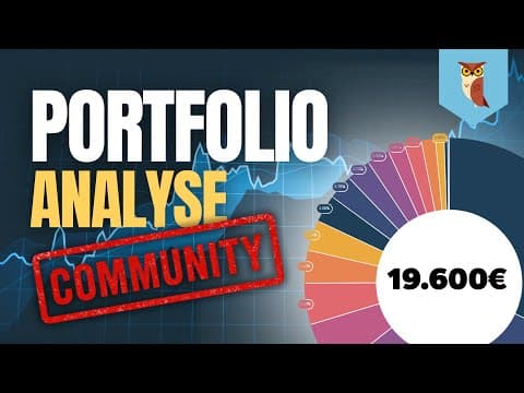 28-jähriger Student baut Dividenden-Cashflow auf | Community Portfolio